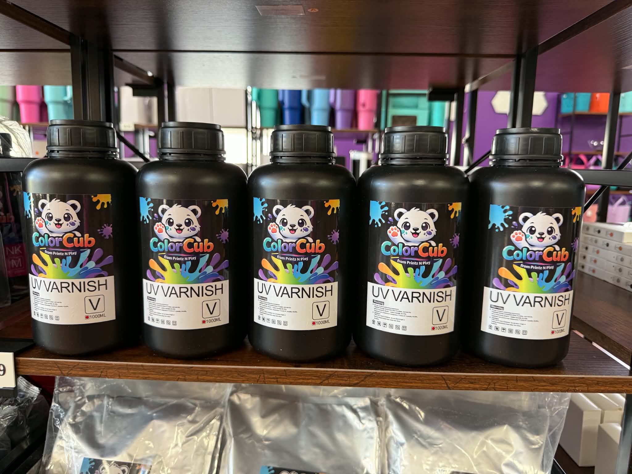 UV Color Cub Varnish 1L