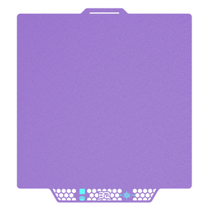 BIQU Panda CryoGrip Pro Build Plate for Bambu Lab X1C/P1S/A1 – Double-Sided Low-Temp Magnetic Spring Steel Plate Purple Glacier