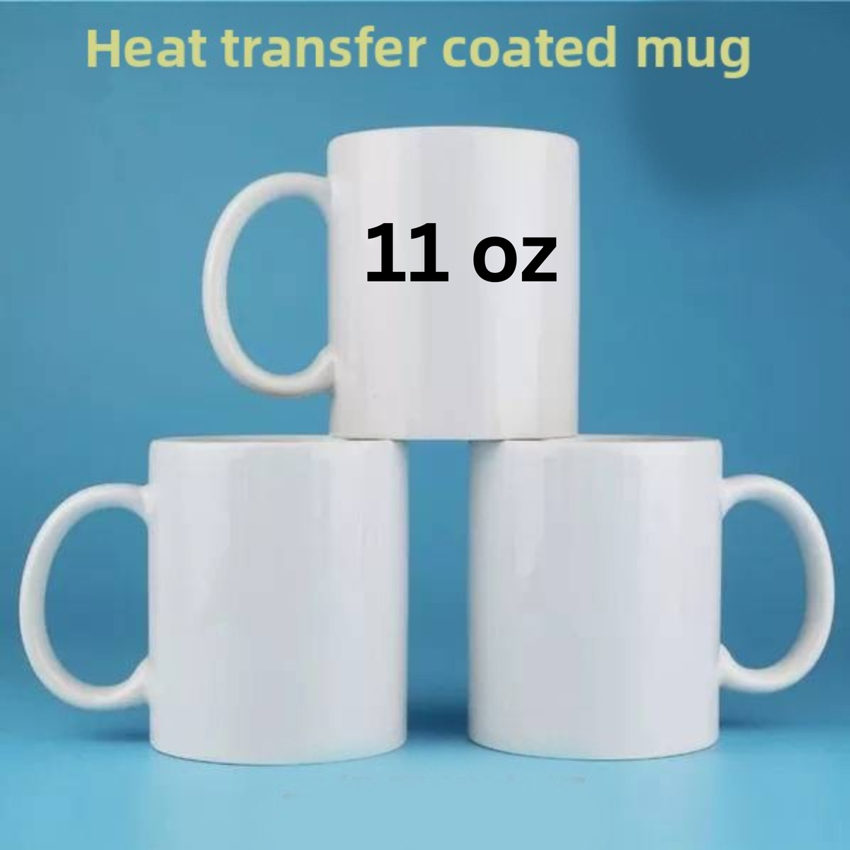 11oz Coffee Cup Sublimation Blank