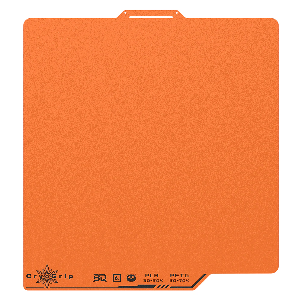 BIQU Panda BuildPlate CryoGrip Pro for Bambu X2D/X1/P1/P2/A1/A1 - Orange
