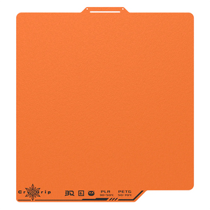 BIQU Panda BuildPlate CryoGrip Pro for Bambu X2D/X1/P1/P2/A1/A1 - Orange