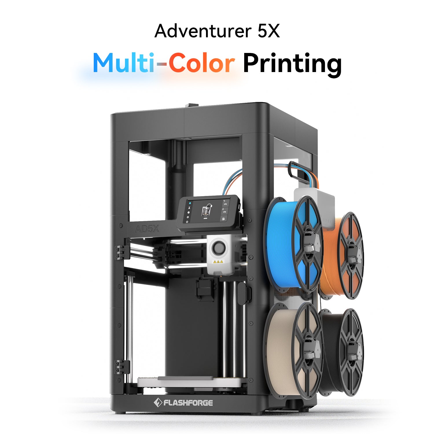 Flashforge AD5X – Multicolor 3D Printer for High-Speed, Full-Color Printing