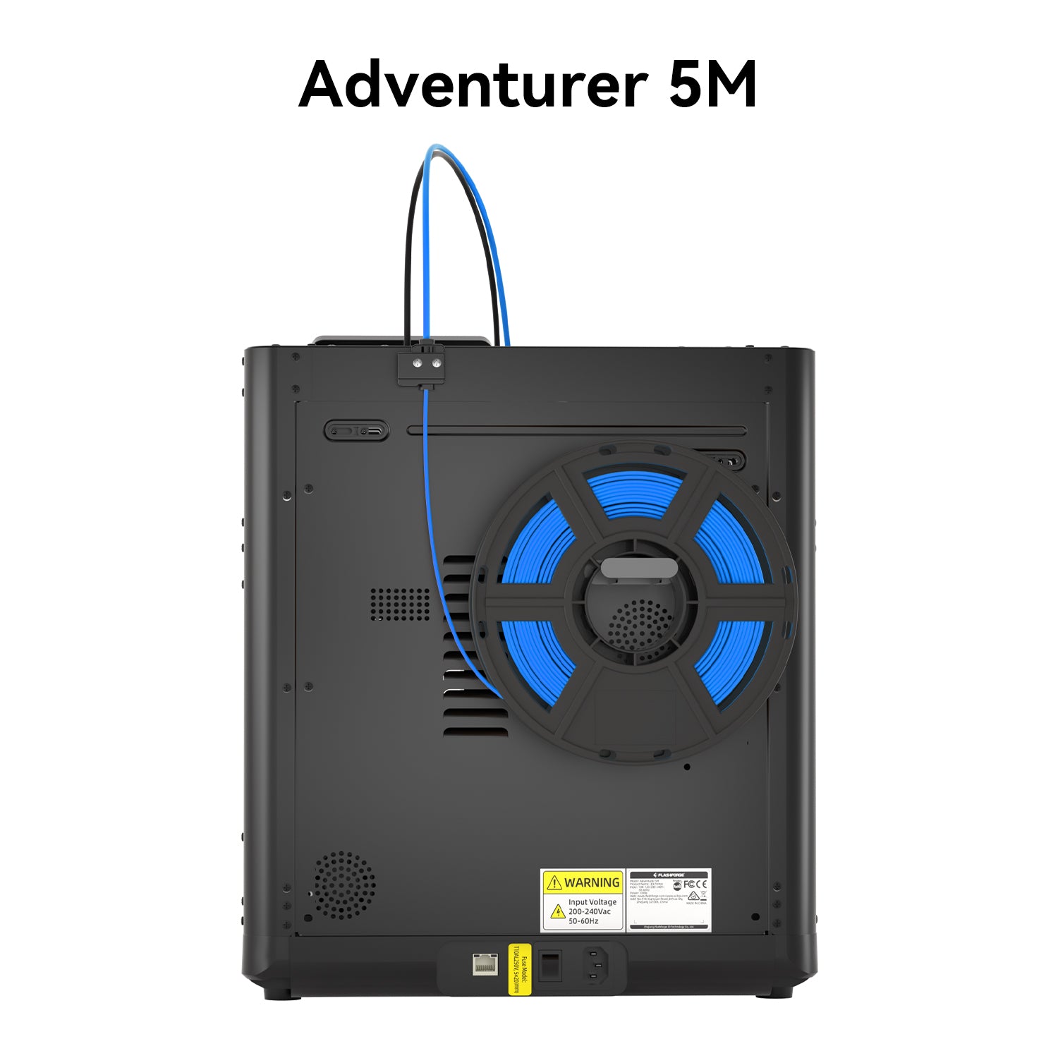 Flashforge Adventurer 5M 3D Printer, 600mm/s High Speed, Beginner-friendly