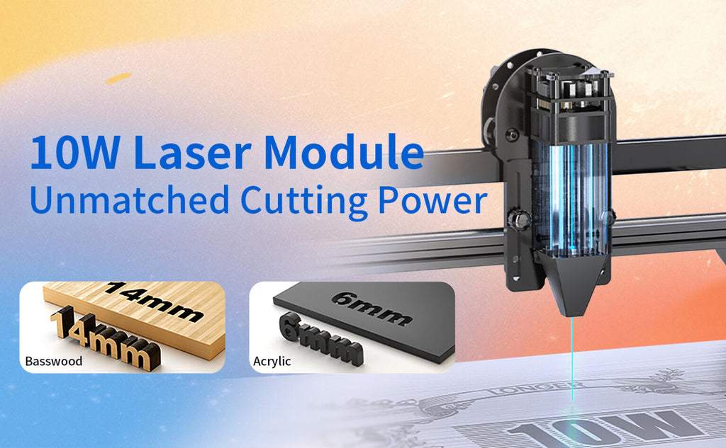 Longer Ray5 10w Diode Laser Engraver Pro Max Set