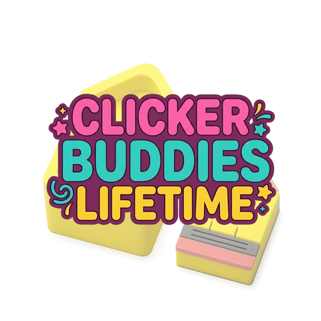 🖱️ LIFETIME Clicker Buddies – 3D Printable Designs