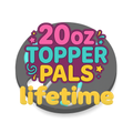 LIFETIME 🧁 20oz Topper Pals – 3D Printable Digital Files (3MF)
