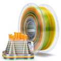 ZIRO Gradient Translucent PLA Cristal Series Filament 1.75mm, Crystal Sunshine