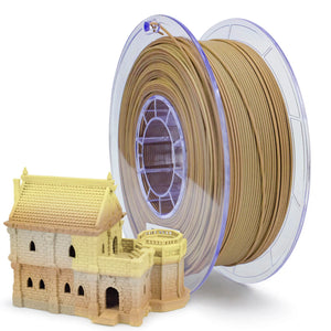 ZIRO Gradient Matte PLA Filament 1.75mm, Wood Grain