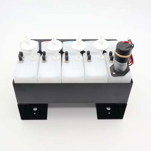 260ML DTF CISS Continuous Ink Supply Tank System for Epson ET 8550 L1800 L18050 L805 Printer White Ink Circulation