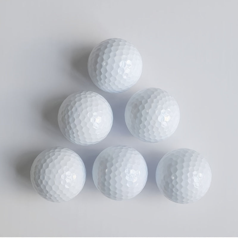 10‑Pack Golf Balls — Perfect for UV Printing & Engraving