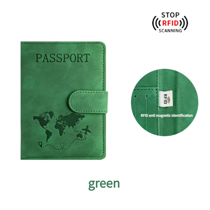 🌍 Passport Holder + Luggage Tag Pack — Perfect for UV Printing &amp; Engraving