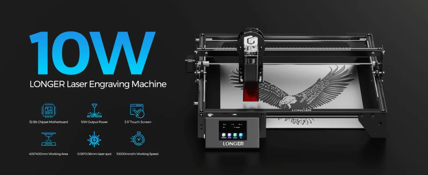 Longer Ray5 10w Diode Laser Engraver Pro Max Set