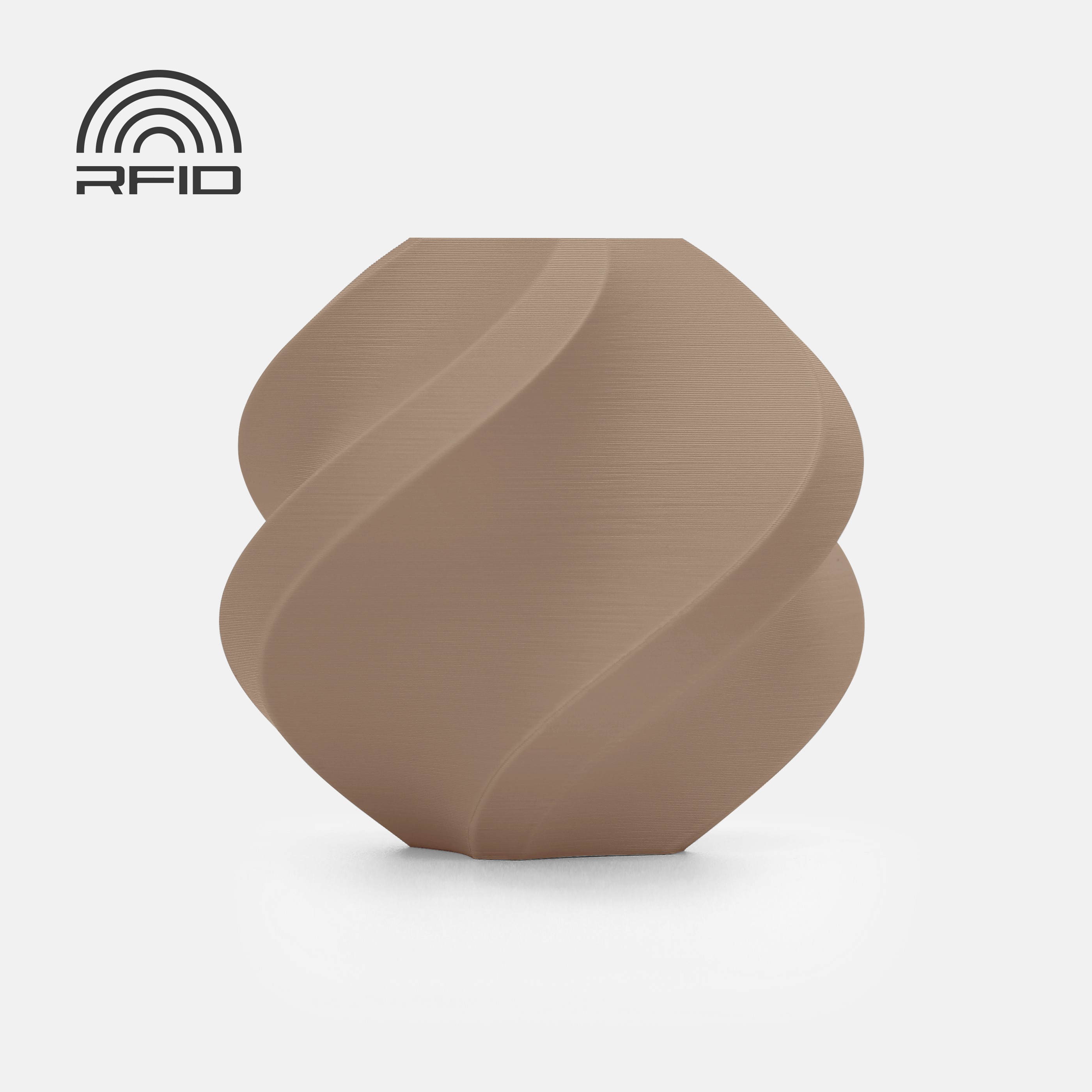 PLA Matte Latte Brown Filament /No Spool