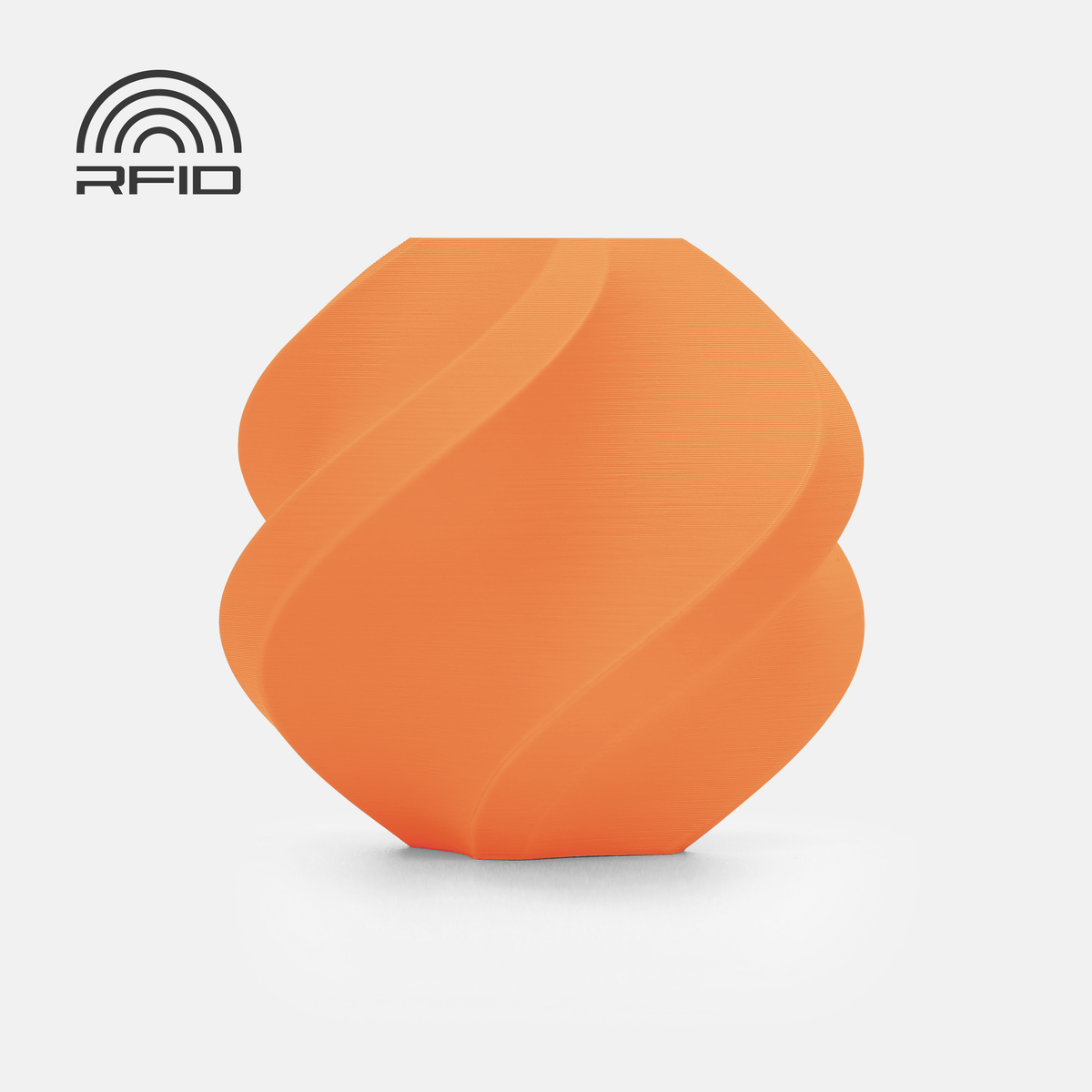 PLA Matte Mandarin Orange Filament w/ Spool
