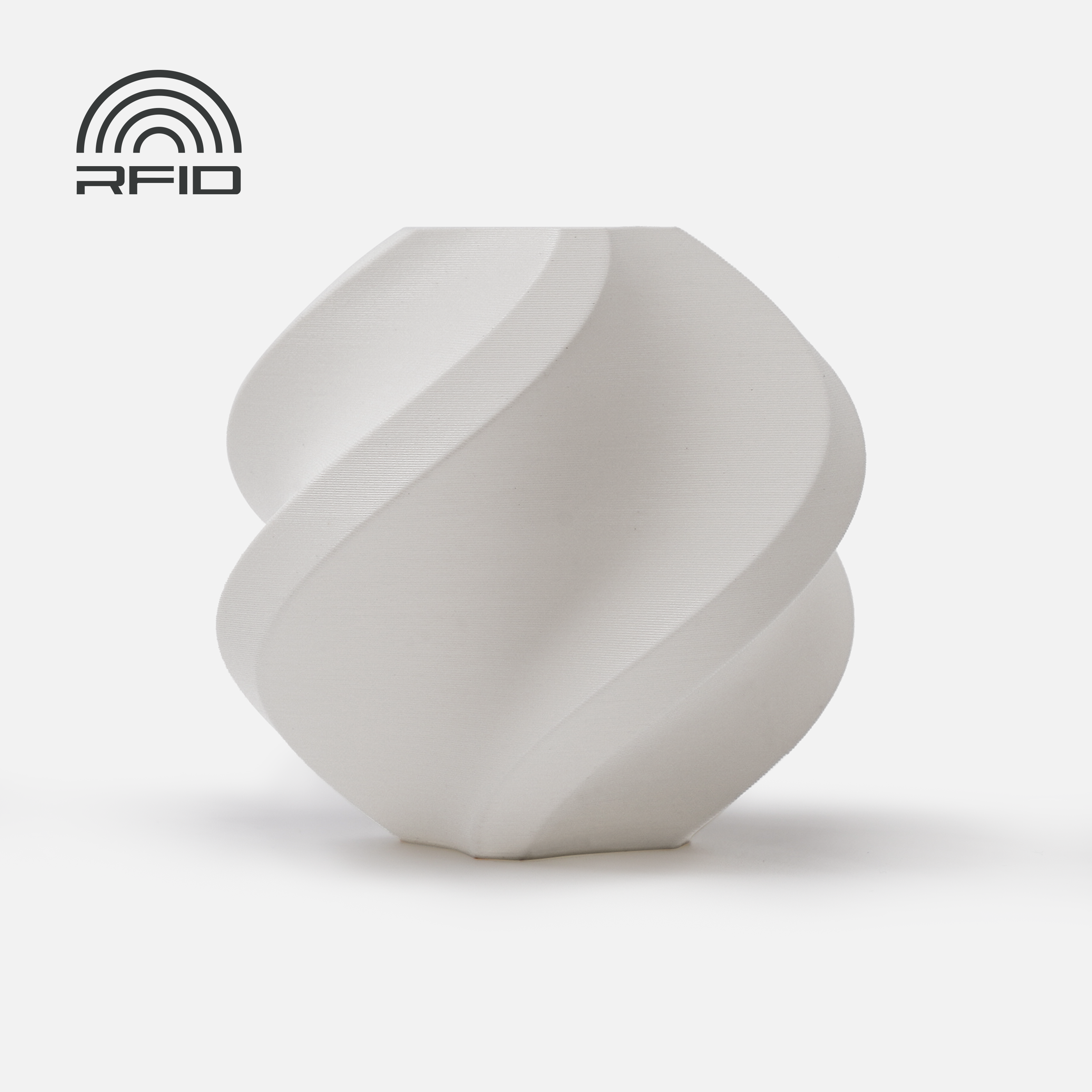 PLA Matte Ivory White Filament /No Spool