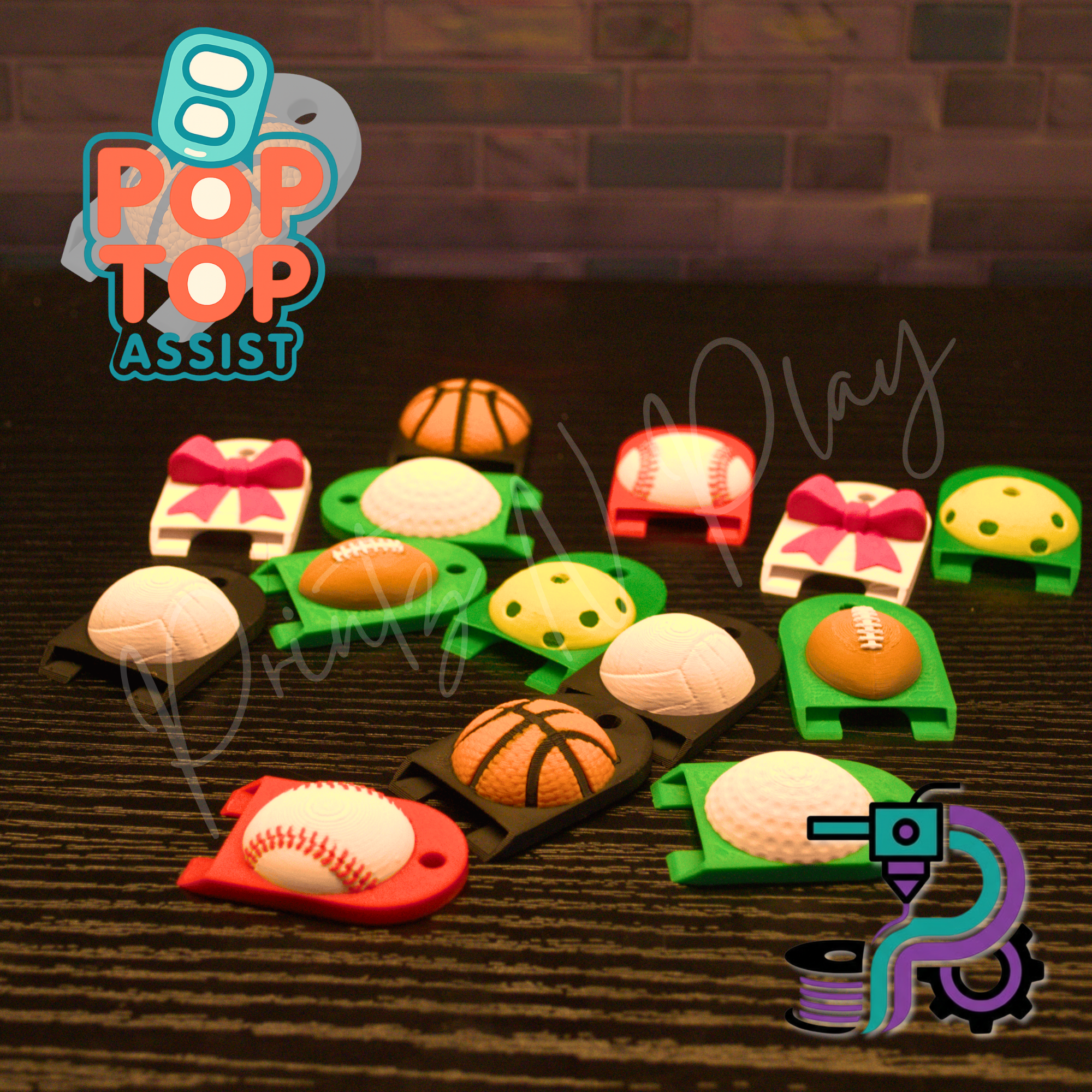 LIFETIME Pop Top Assist – 3D Print File Drive (Digital Download)