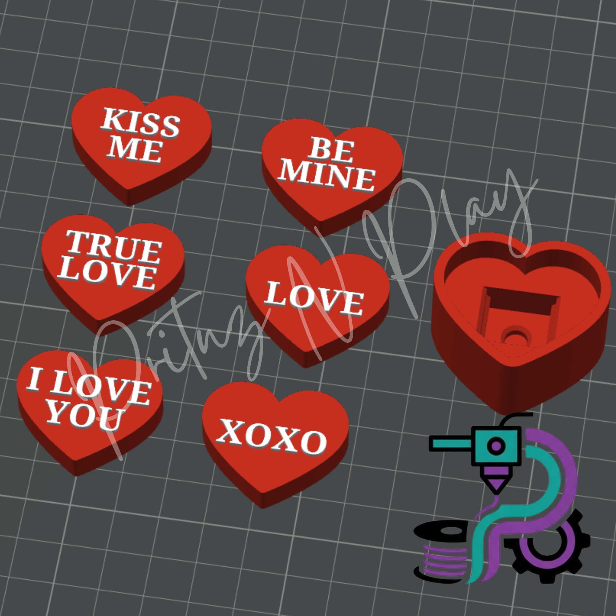 🖱️ LIFETIME Clicker Buddies – 3D Printable Designs