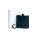 🔥 Black Flask Blank — Perfect for UV Printing &amp; Laser Engraving