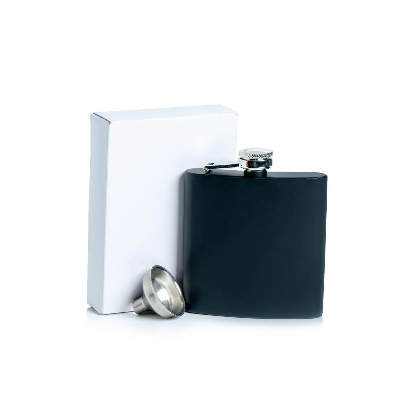 🔥 Black Flask Blank — Perfect for UV Printing &amp; Laser Engraving