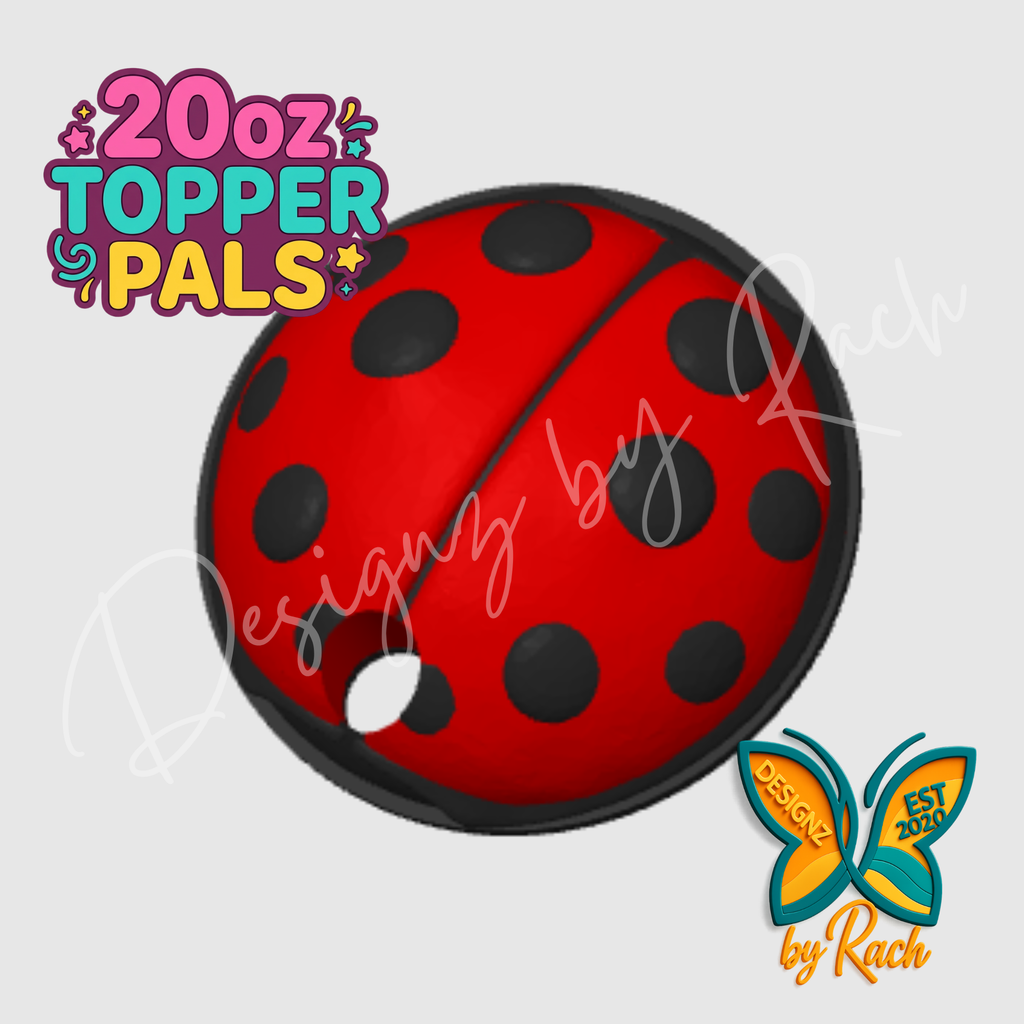 LIFETIME 🧁 20oz Topper Pals – 3D Printable Digital Files (3MF)