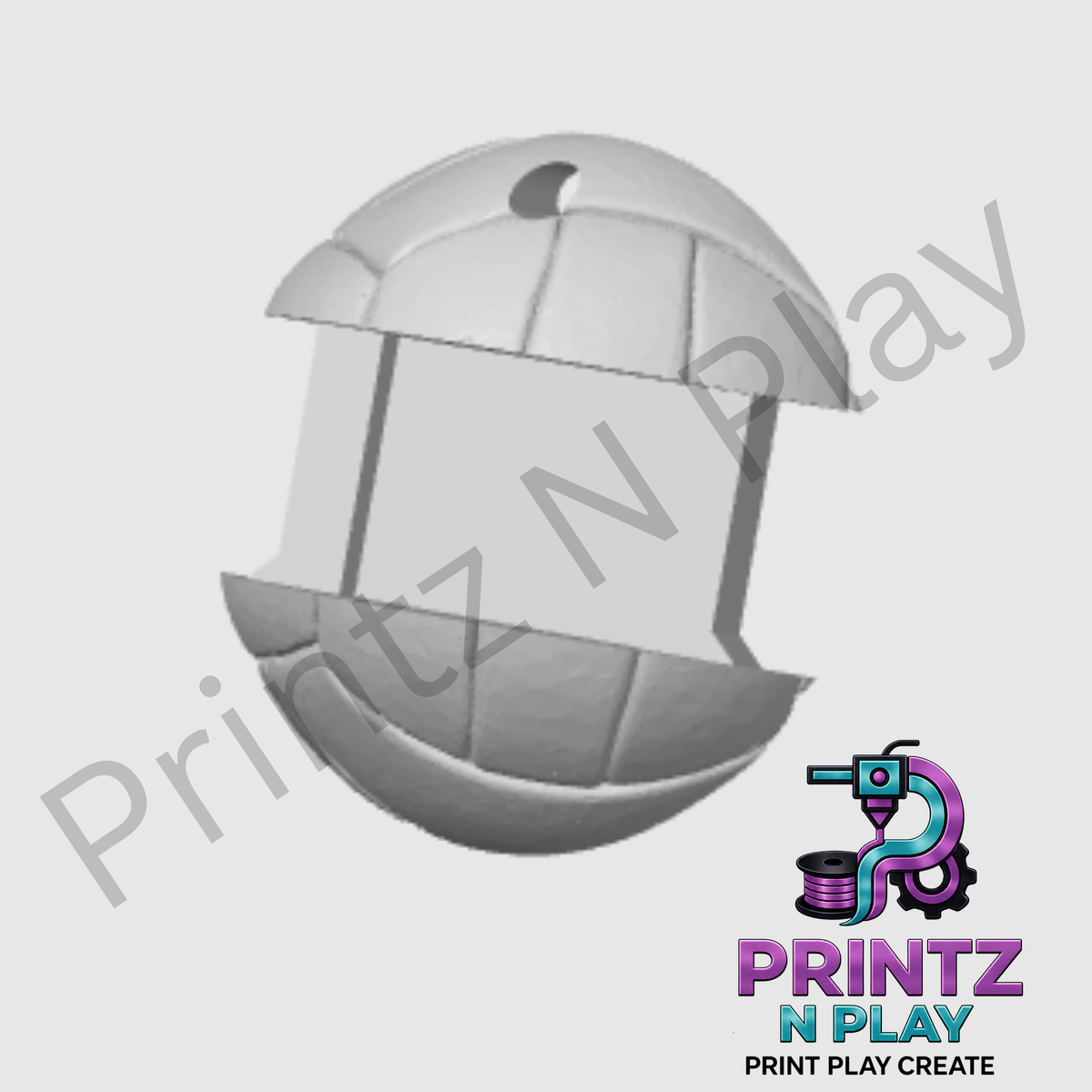 Tangle Tamer Hitch Clip — 3MF Digital File Download (3D Print Ready)