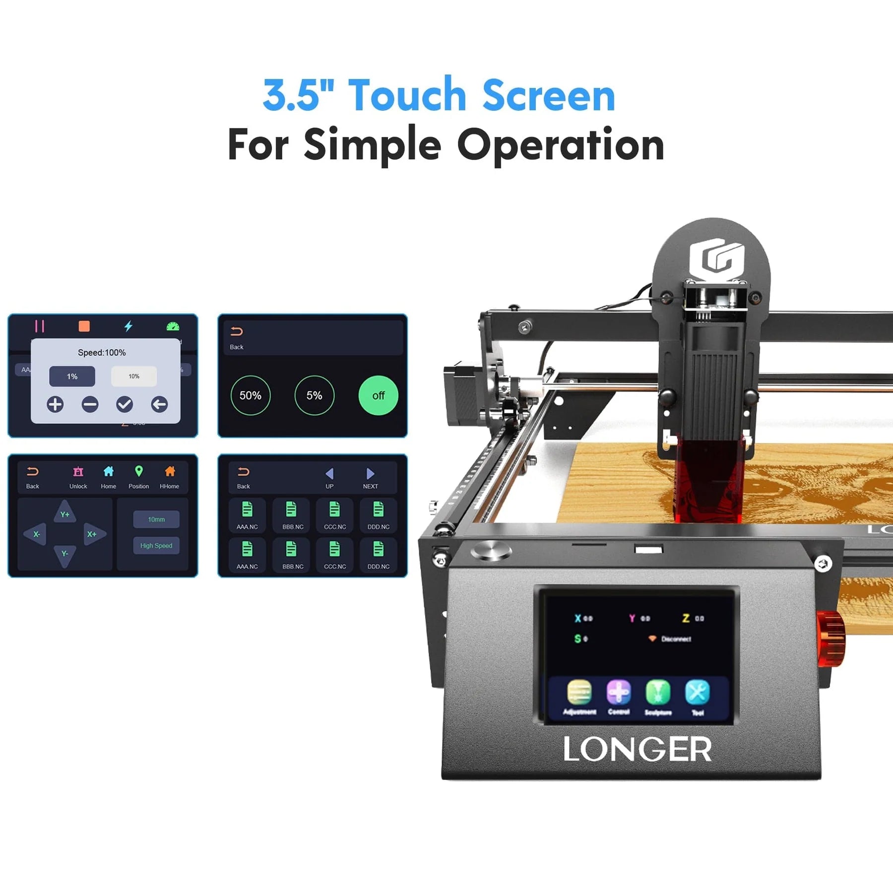 Longer Ray5 10w Diode Laser Engraver Pro Max Set