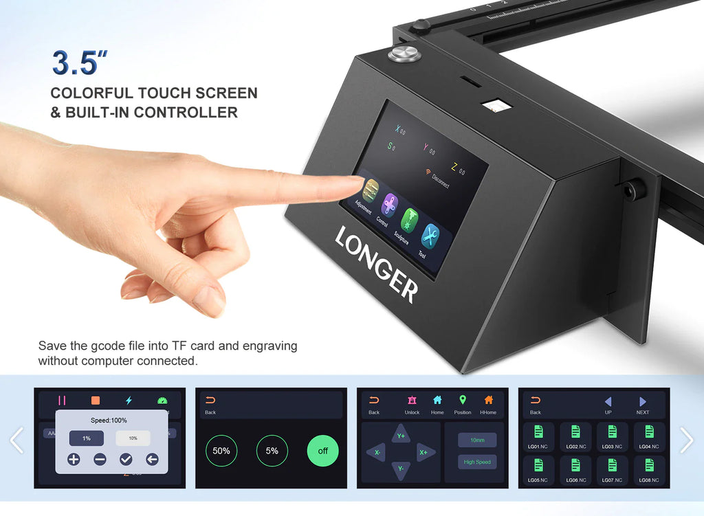 Longer Ray5 10w Diode Laser Engraver Pro Max Set