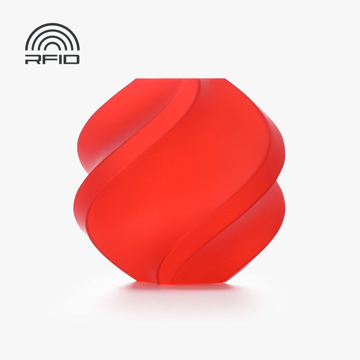 PLA Translucent Filament w/ spool Red