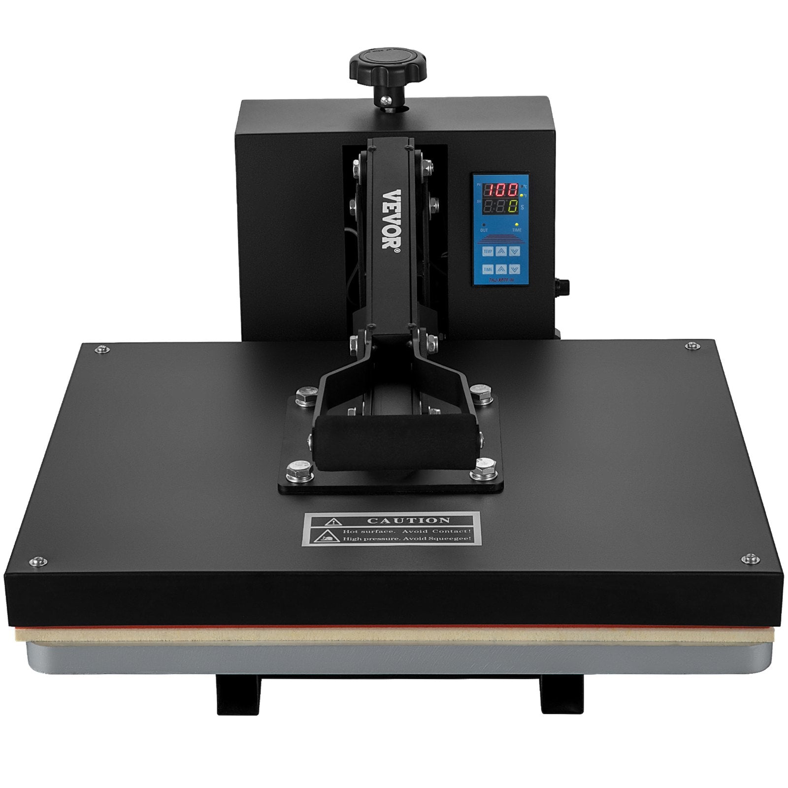 VEVOR Heat Press 16x20, 1700W Power Heat Press Machine, Fast Heating, High Pressure Heat Press Machine for T-Shirt, Digital Industrial Sublimation Printer for Heat Transfer Vinyl, Easy to Use, Black