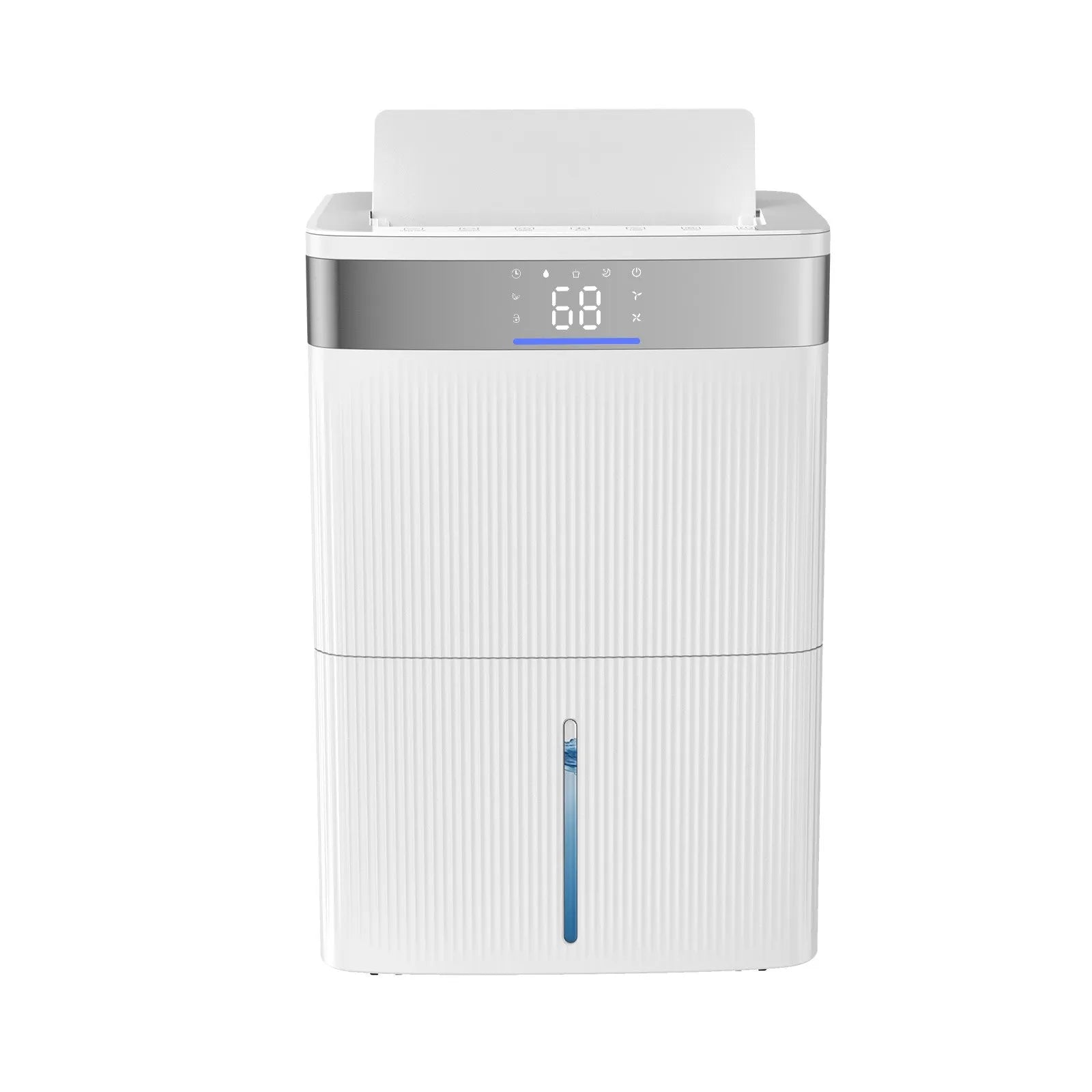 VEVOR 80 Pints Dehumidifier for Home & Basement, Drain Hose for Commercial & Industrial Use, Smart Humidity Control, Low Noise for Large Rooms, Warehouses, Bedrooms & Storage, Large Coverage,White